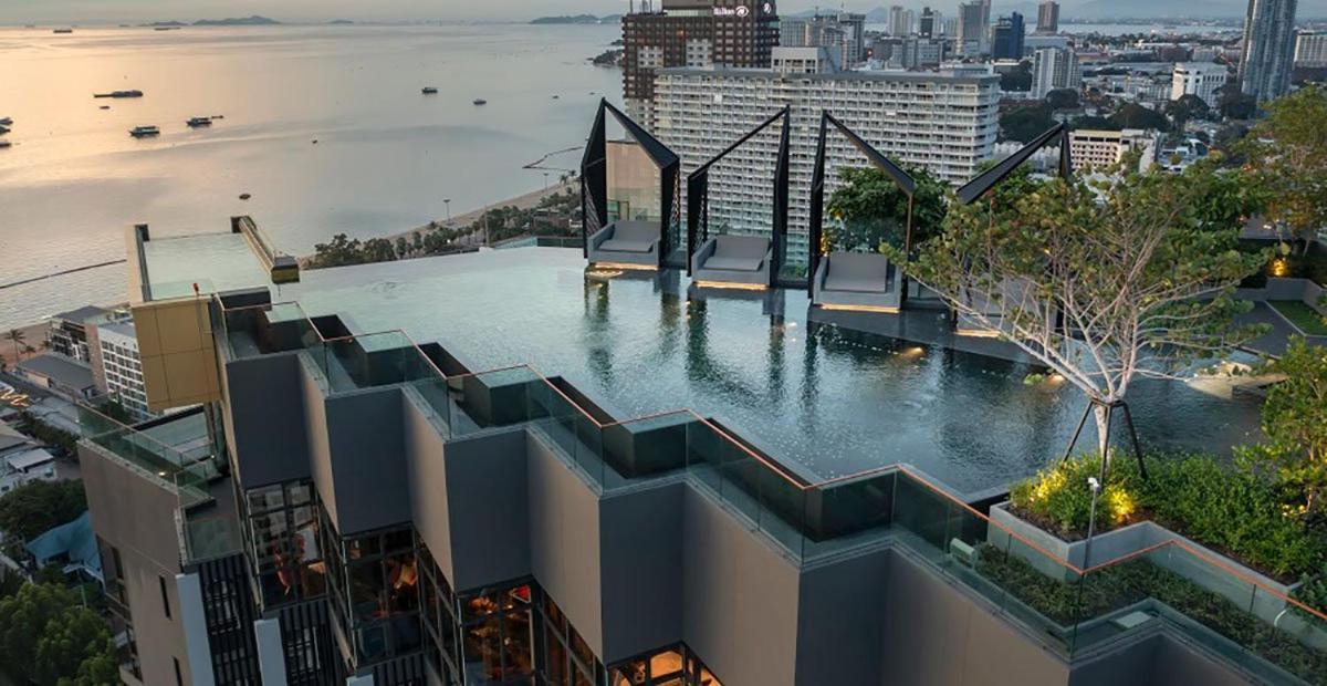 Condo Edge Central Pattaya Exteriér fotografie
